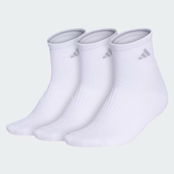 adidas Accessories - Adidas Bundle Of 6 Pair (2 Pkgs Of 3) Womens Cushioned Sport High Quarter Socks